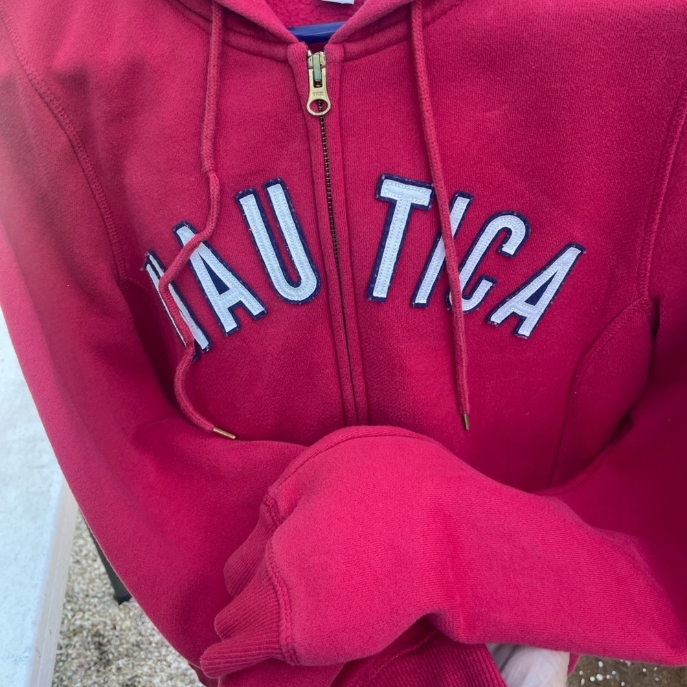 Nautica Bold Red Sweatshirt - Picture 2 of 9